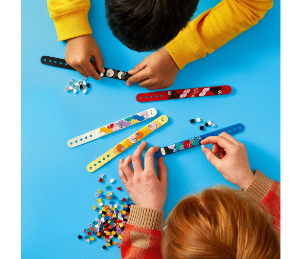 LEGO DOTS 41947 Miki i przyjaciele - megazestaw bransoletek - 1056680 - zdjęcie 5